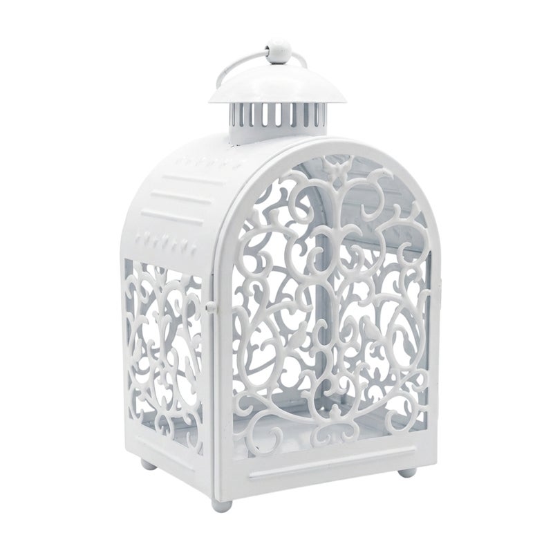 فانوس رمضان معدني - ابيض - 5974 - Image 1